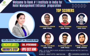 Best Institute for hotel management coaching