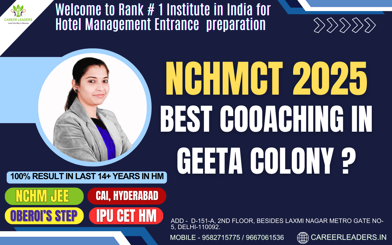 Best Nchmct Coaching In Geeta Colony