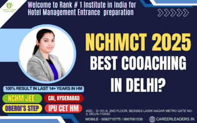 BEST NCHMCT | NCHM JEE Coaching in Delhi