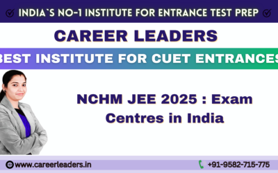 NCHM JEE 2025 : Exam Centres in India
